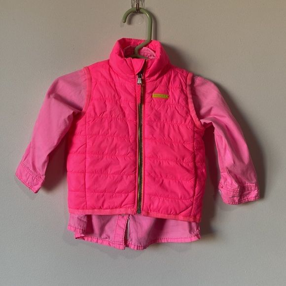 Tommy Hilfiger Packable Puffer vest Sz 3-6 months - Picture 7 of 9